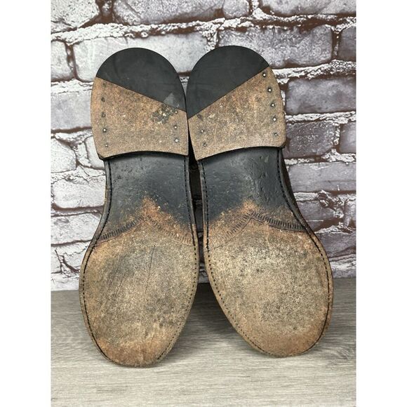 Frye Jones Wingtip Dark Brown Leather Distressed Dress Shoes Men Sz 13D US/46EU - Picture 6 of 16